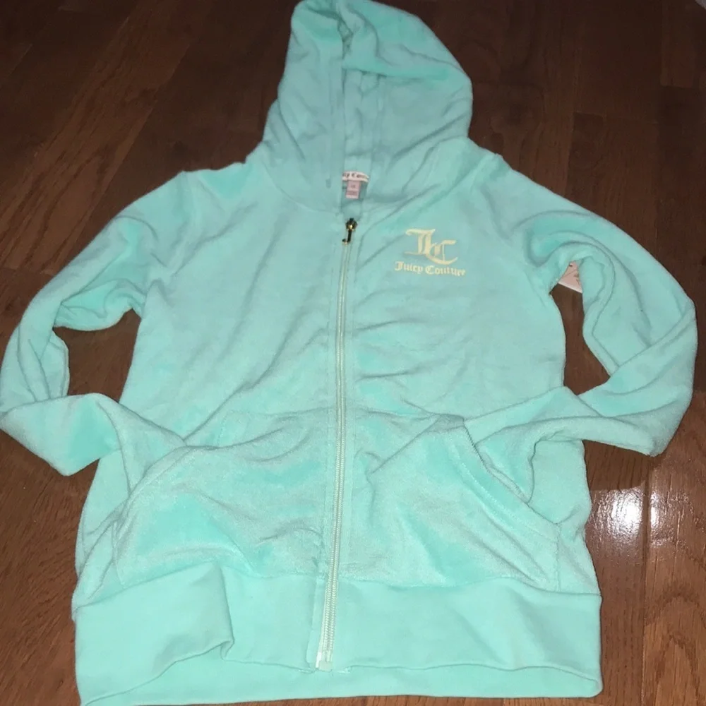 NWT Juicy couture kid’s Terry cloth jacket